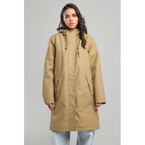 America Today regenjas camel afbeelding