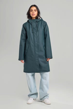 regenjas groen