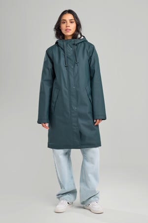 regenjas groen