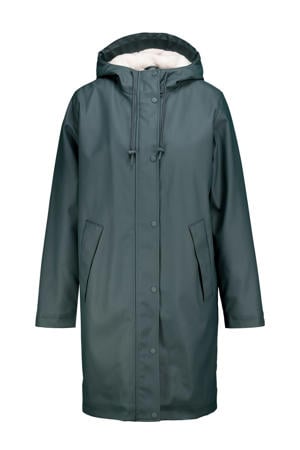regenjas groen