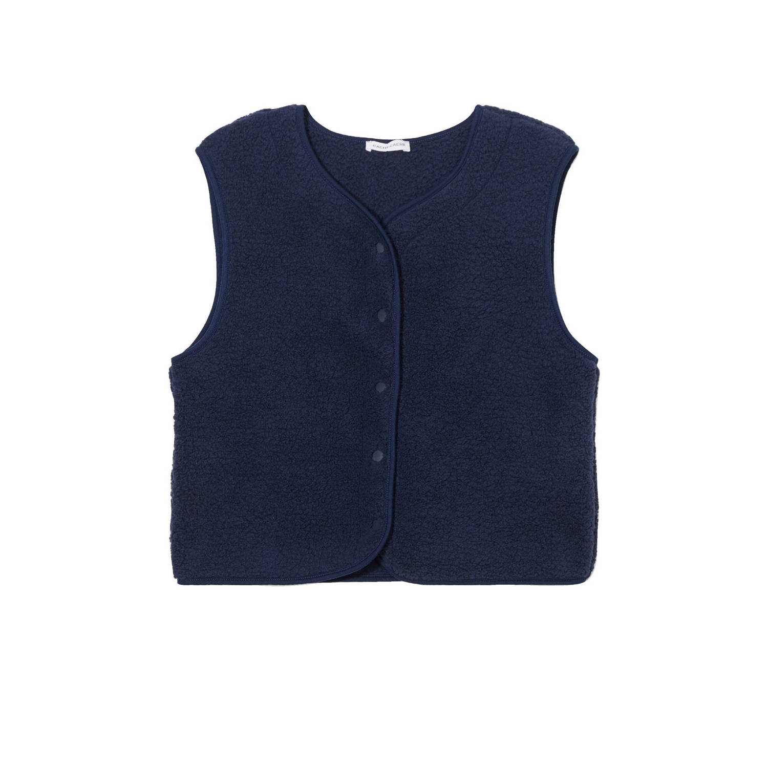 Cache gilet marine