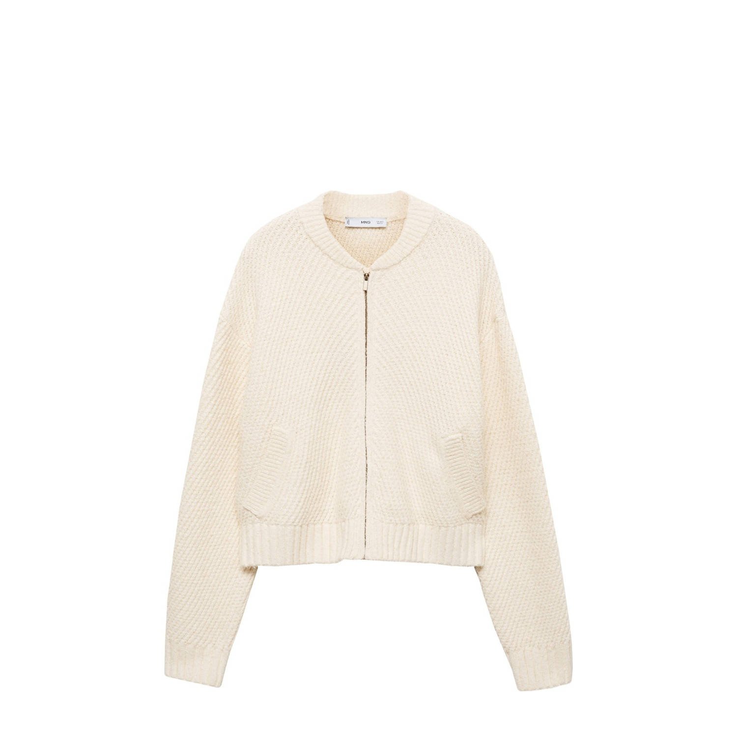 Mango vest ecru