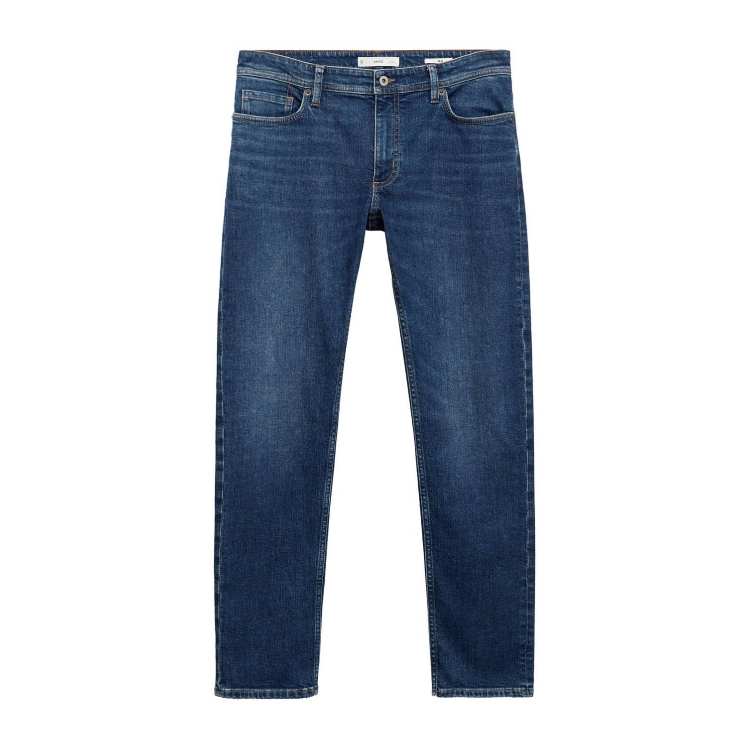 Mango Man slim fit jeans blauw