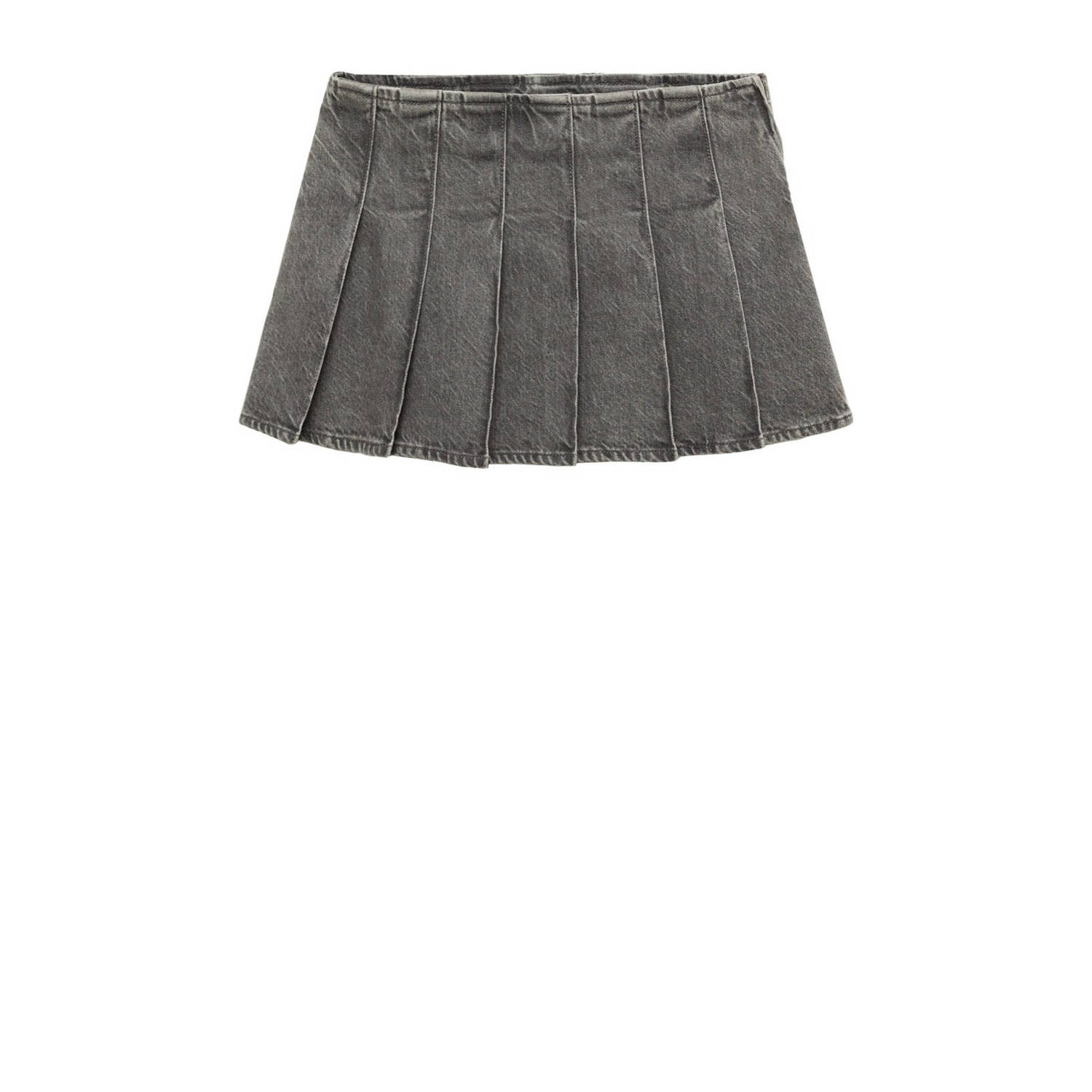 Mango mini rok grey denim