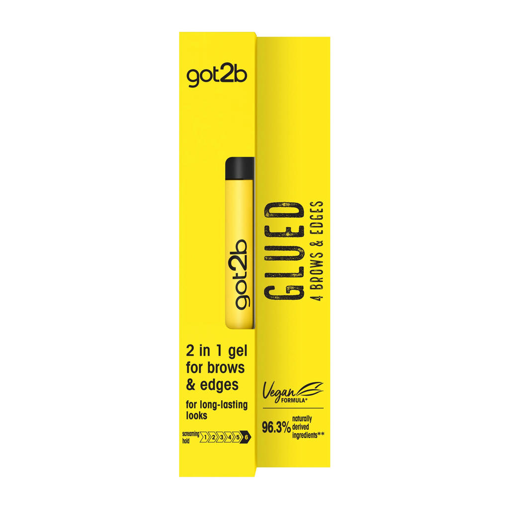 Schwarzkopf Got2b Glued 4 brows & edges wenkbrauwgel