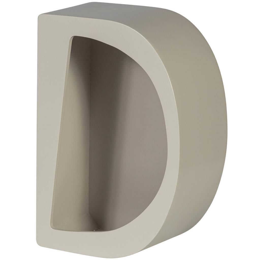 WOOOD Noam Wanddeco - Hout - Dust - 35x24x15