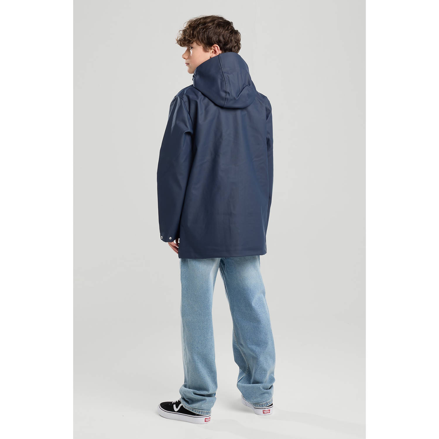 America Today regenjas marineblauw