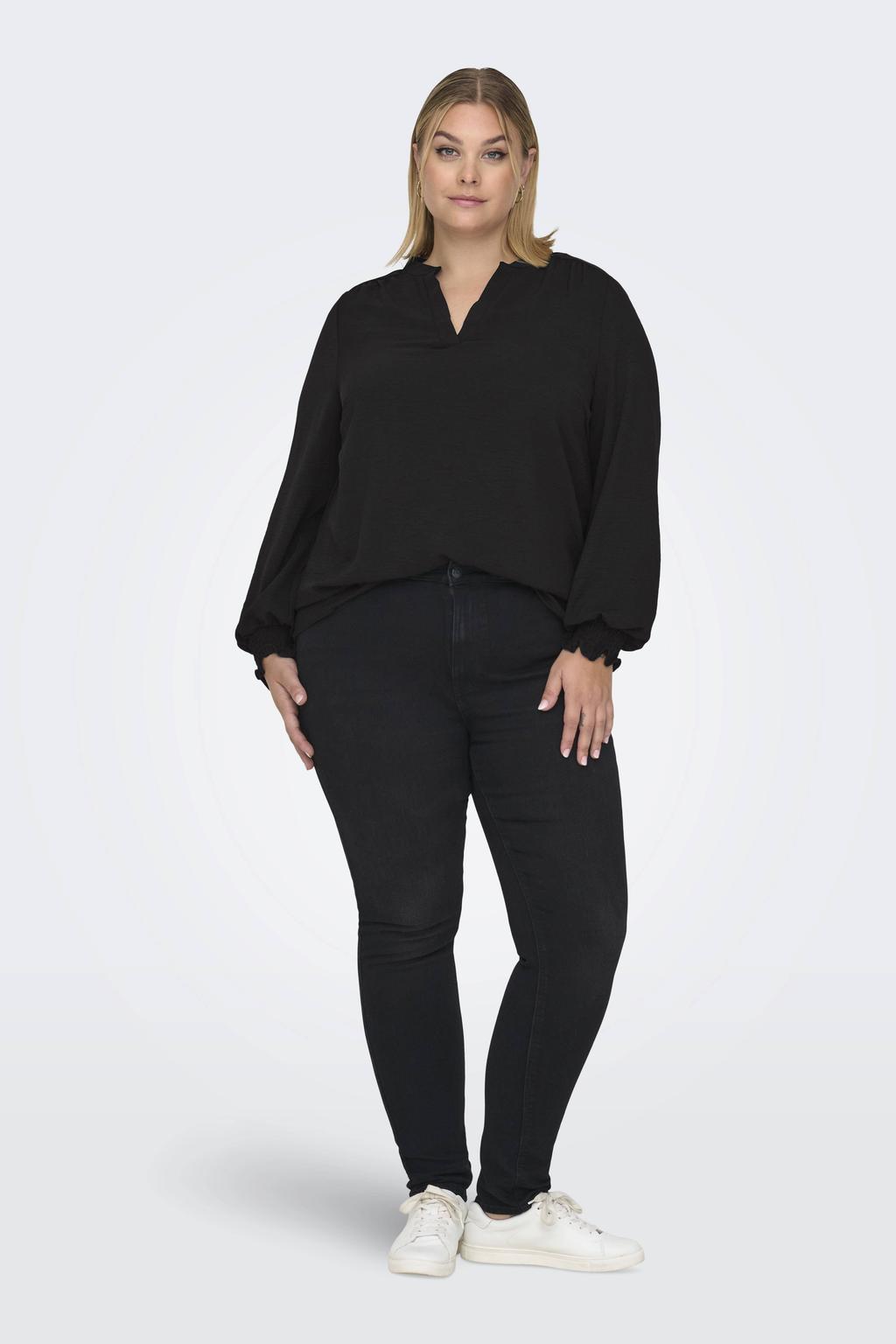 ONLY CARMAKOMA top CARMETTA zwart