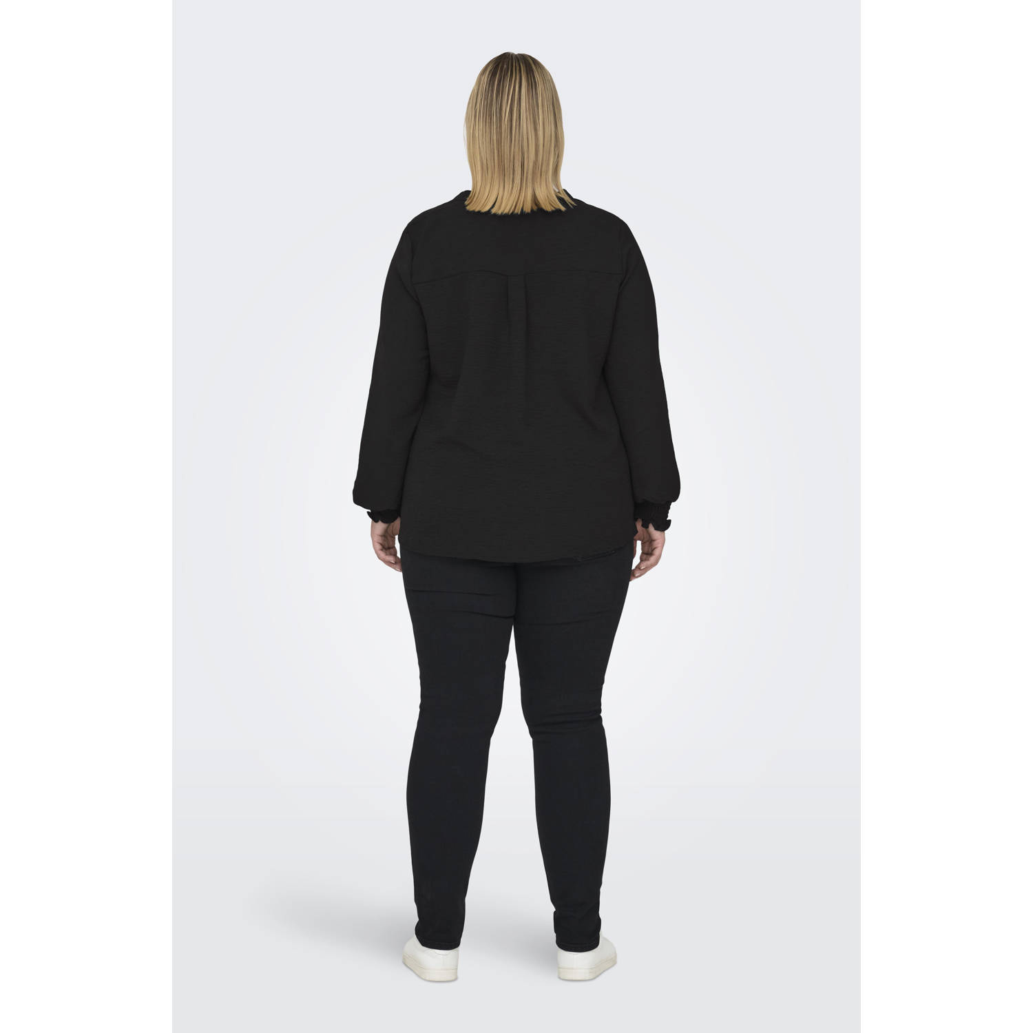 ONLY CARMAKOMA top CARMETTA zwart