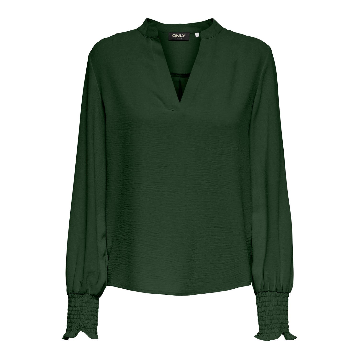 ONLY CARMAKOMA top CARMETTA donkergroen