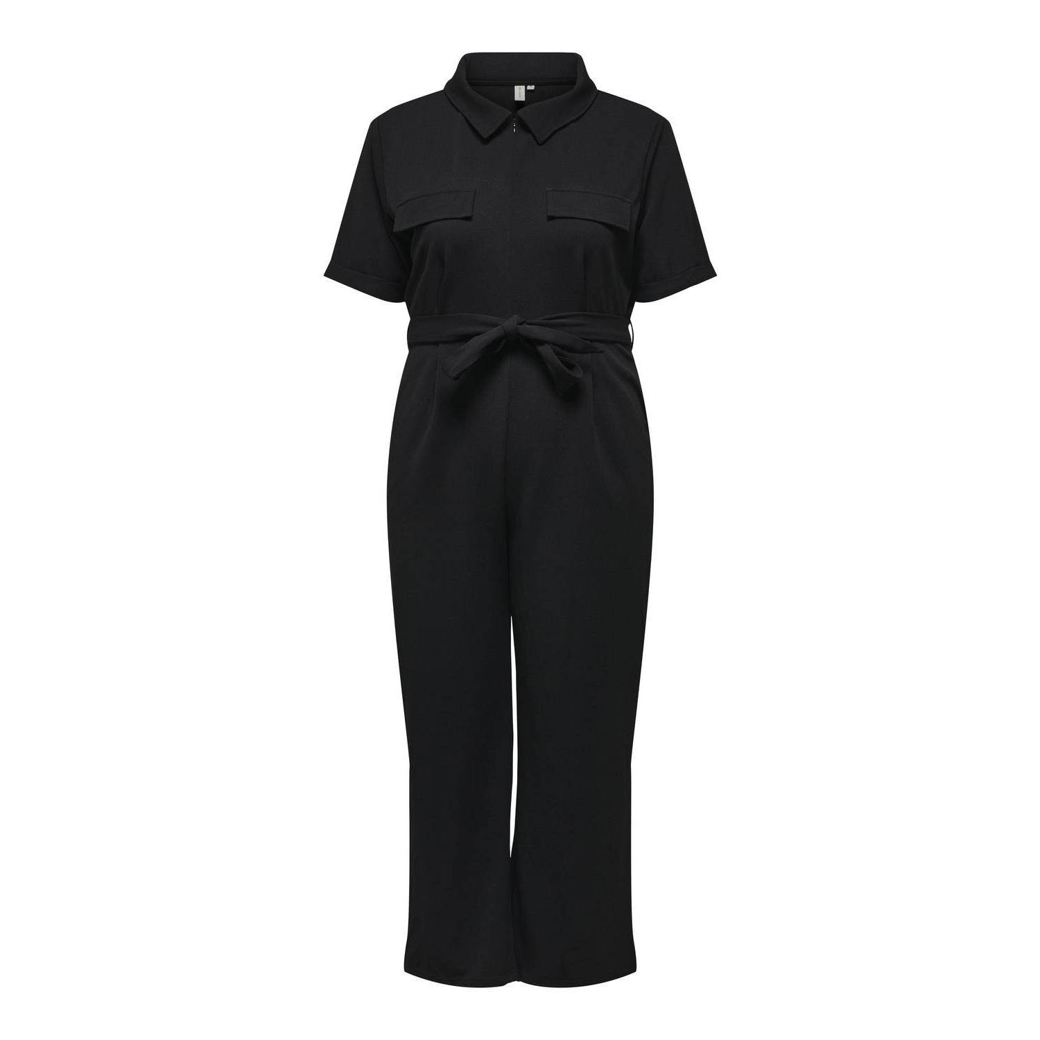 ONLY CARMAKOMA jumpsuit CARHENNA zwart