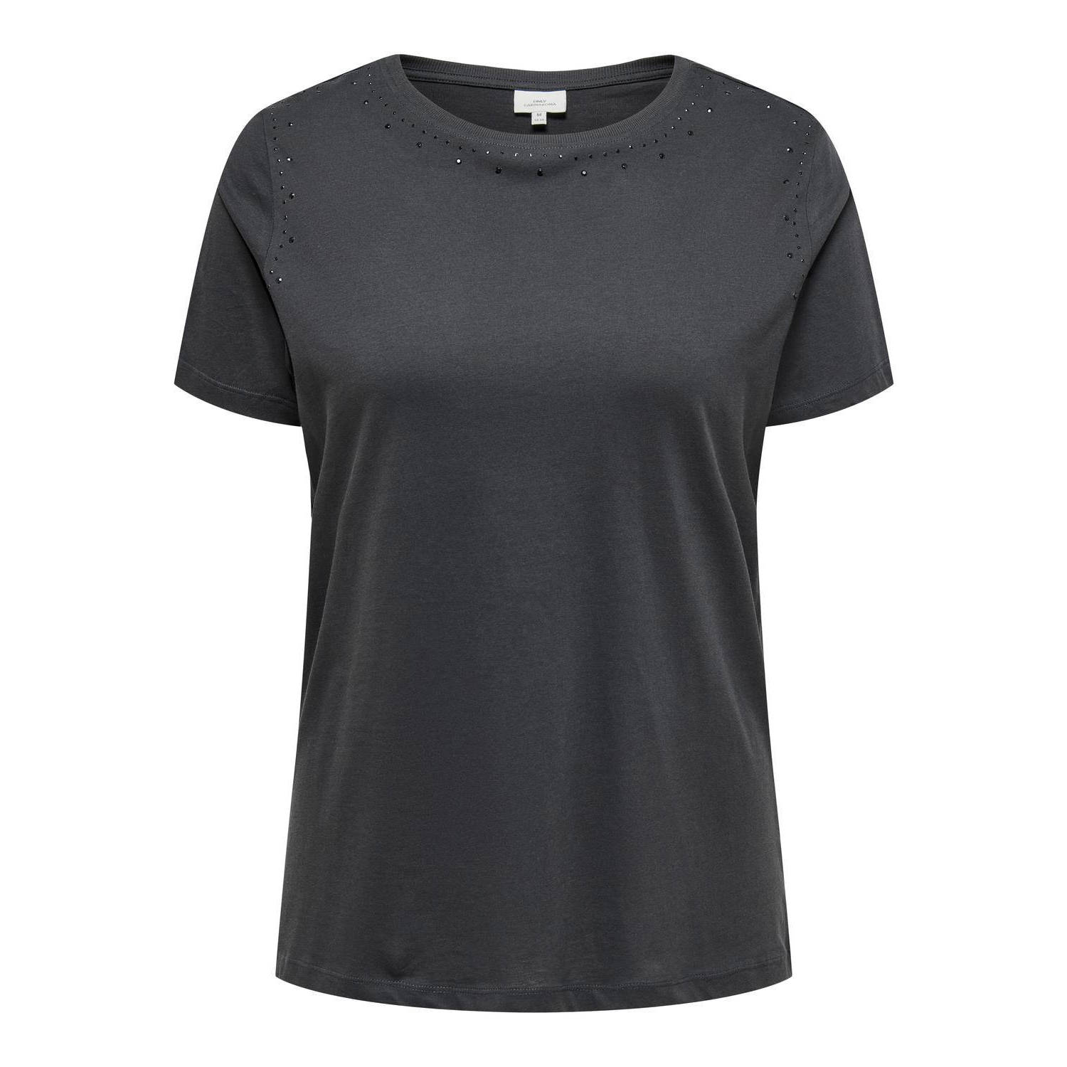 ONLY CARMAKOMA T-shirt antraciet