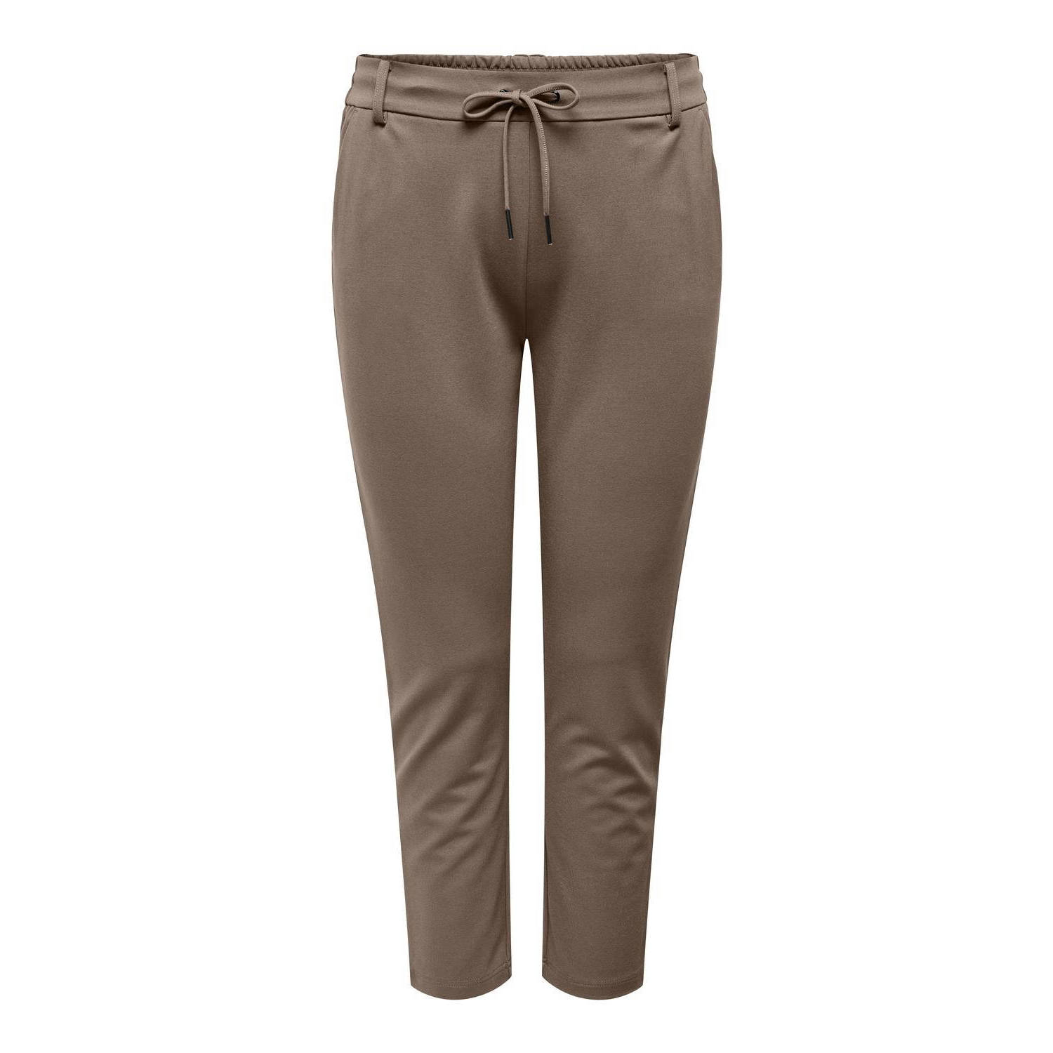 Only Carmakoma Klassieke Fossil Broek in Bruin Brown Dames