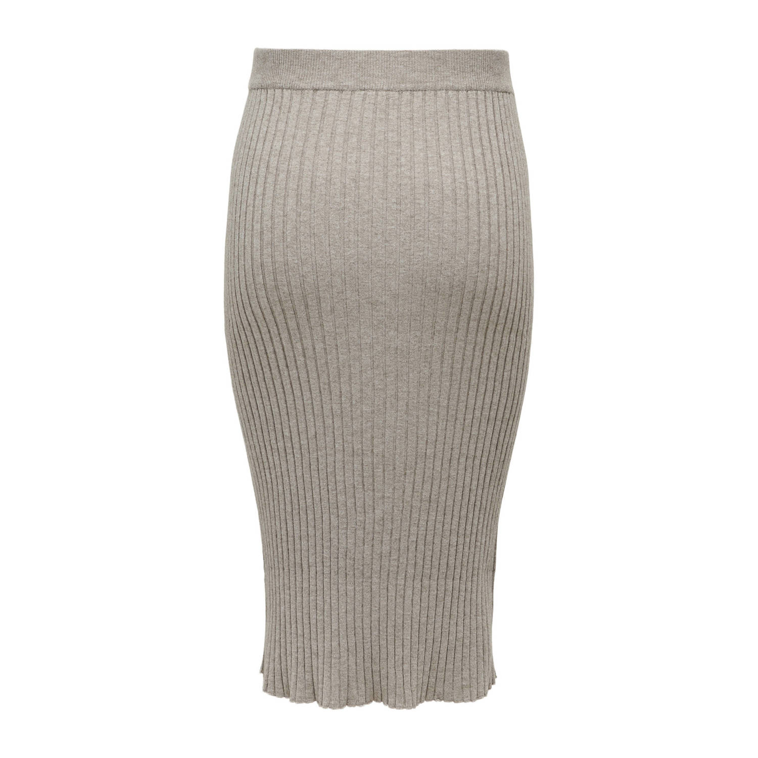 ONLY CARMAKOMA gebreide midi rok CARFIA beige