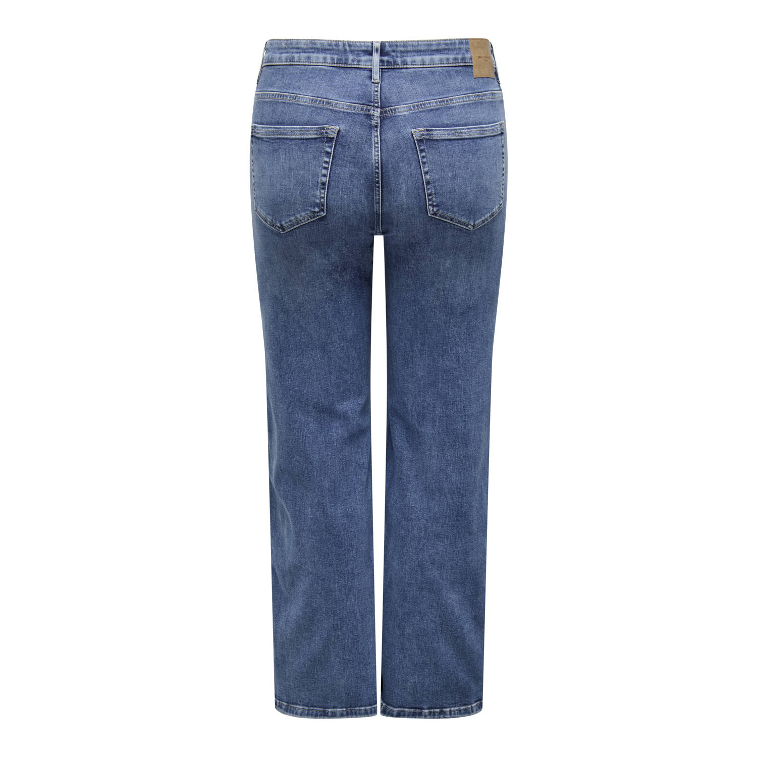ONLY CARMAKOMA high waist wide leg jeans CARRADISON medium blue denim
