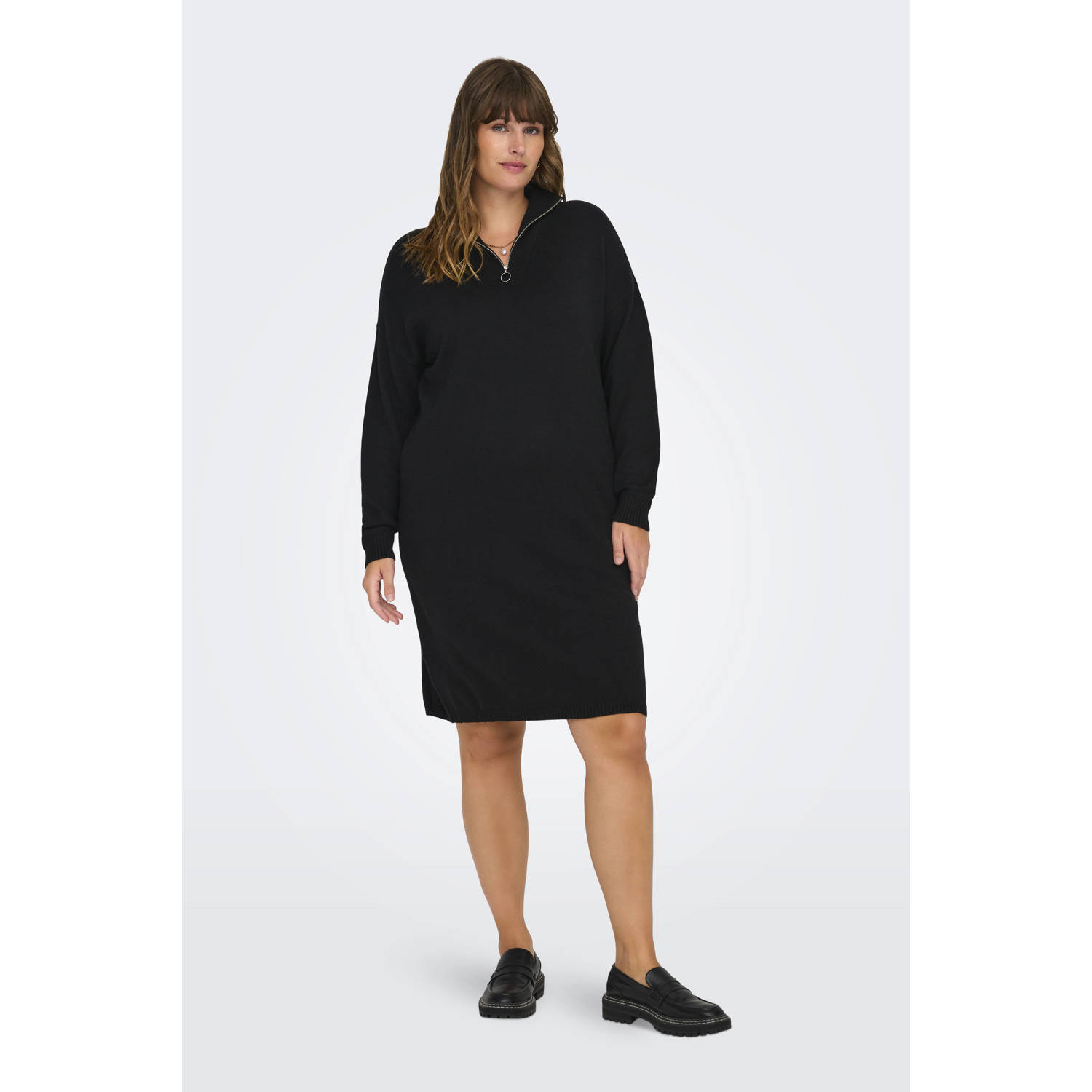 ONLY CARMAKOMA jurk CARLESLY zwart