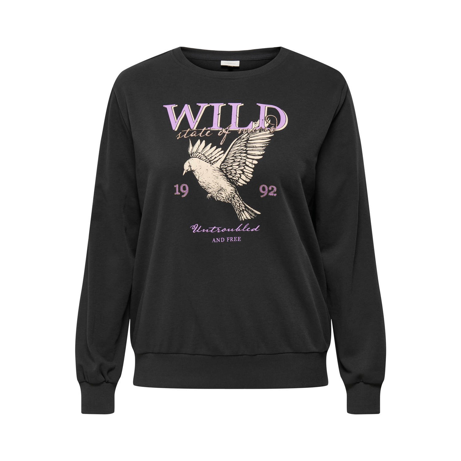 ONLY CARMAKOMA sweater zwart