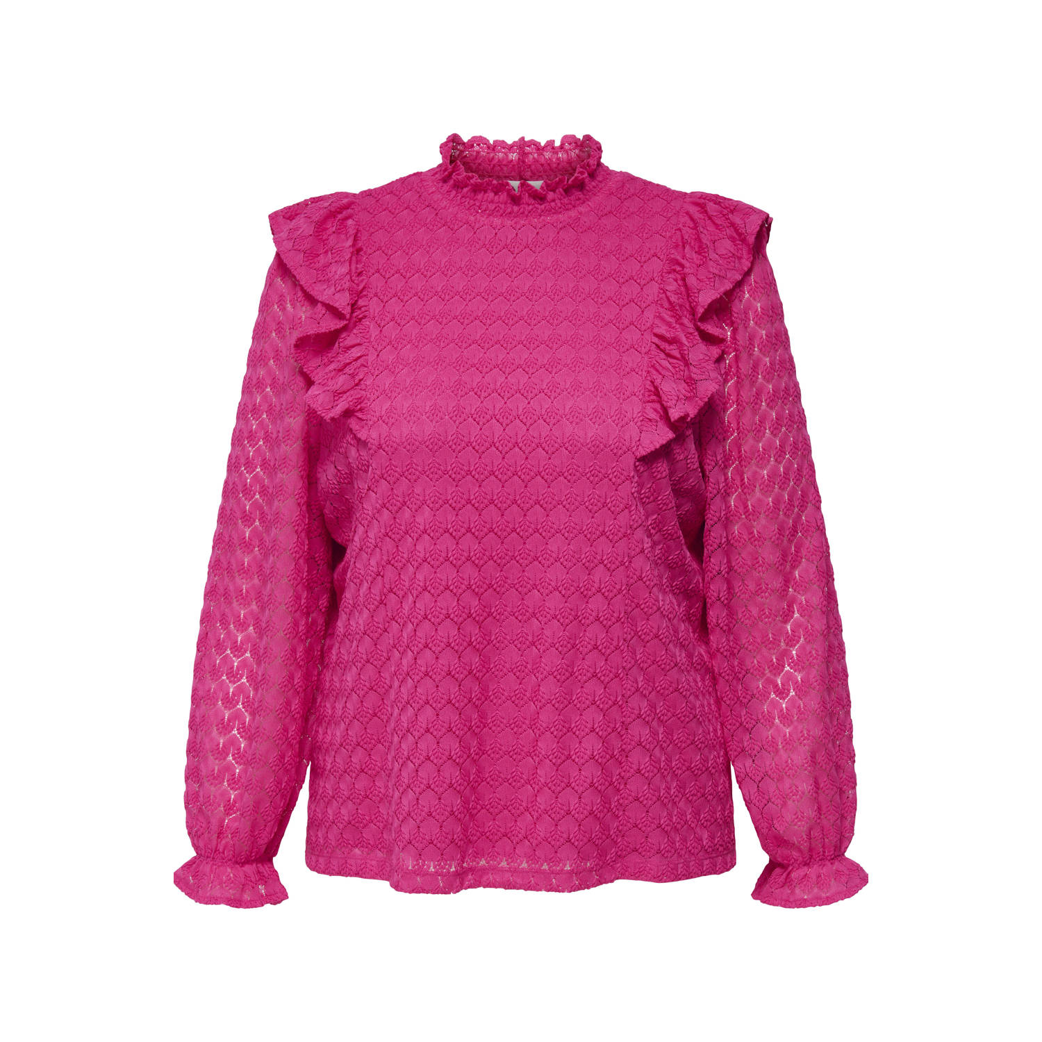 ONLY CARMAKOMA blousetop CARBEAU roze