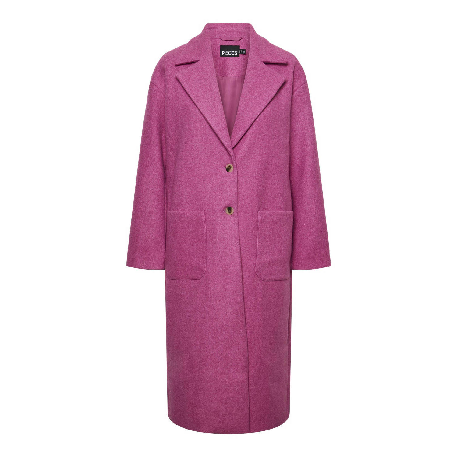 PIECES Curve manteljas PCJILI roze