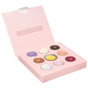 geschenkset - Geur theelichten (set van 9)