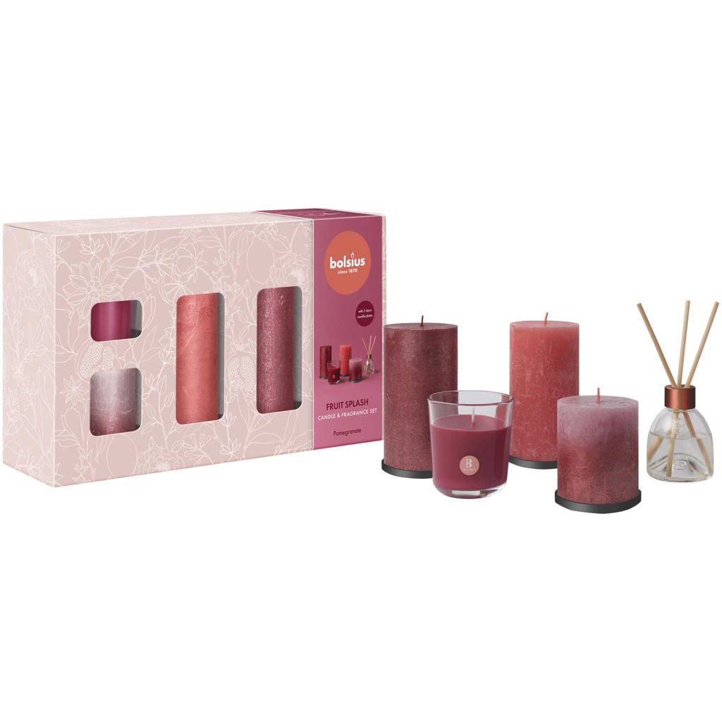 Bolsius Geschenkset - Fruit Splash (set van 5)