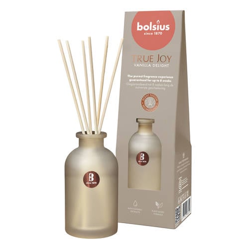Wehkamp Bolsius geurstokjes True Joy - Vanilla Delight - 80 ml aanbieding