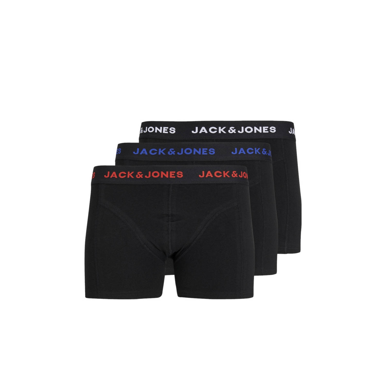 Jack & jones Boxershort met deelnaden in een set van 3 stuks model 'BLACK FRIDAY'