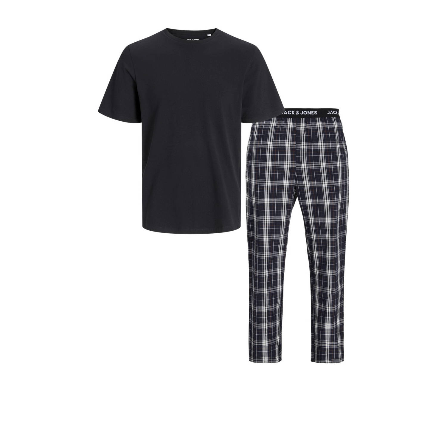 JACK & JONES pyjama JACLUCA zwart