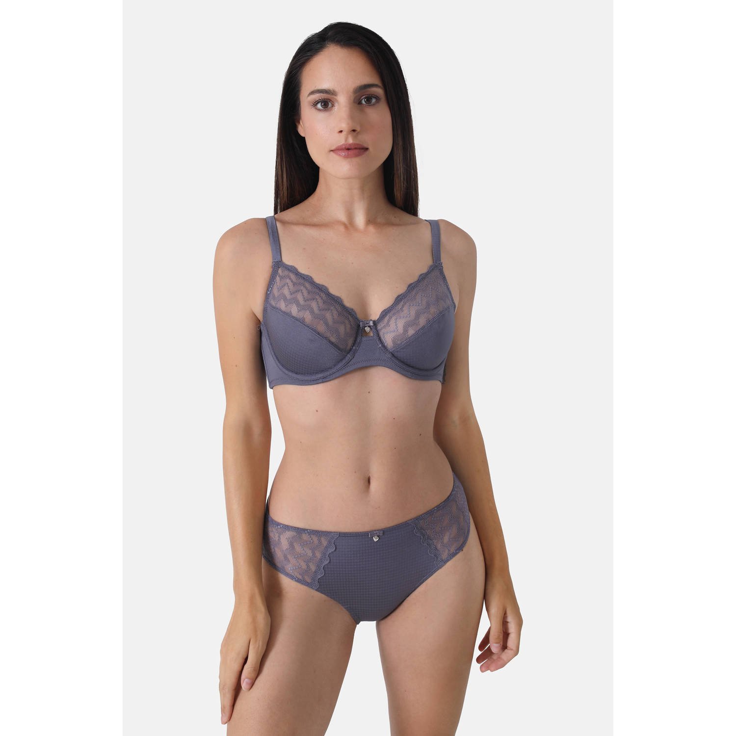 Sassa Mode slip Beautiful Classic grijs