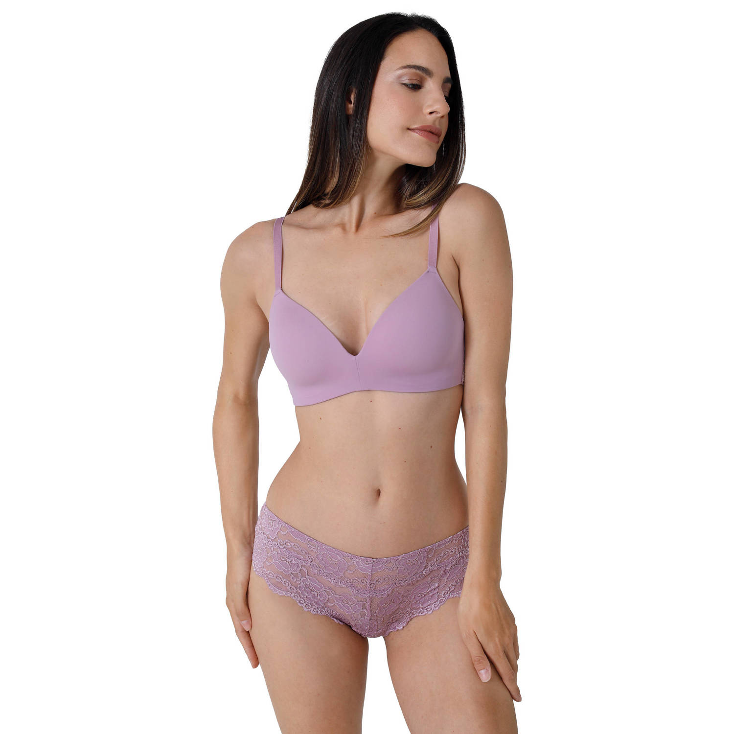 Sassa Mode slip Classic Lace lila