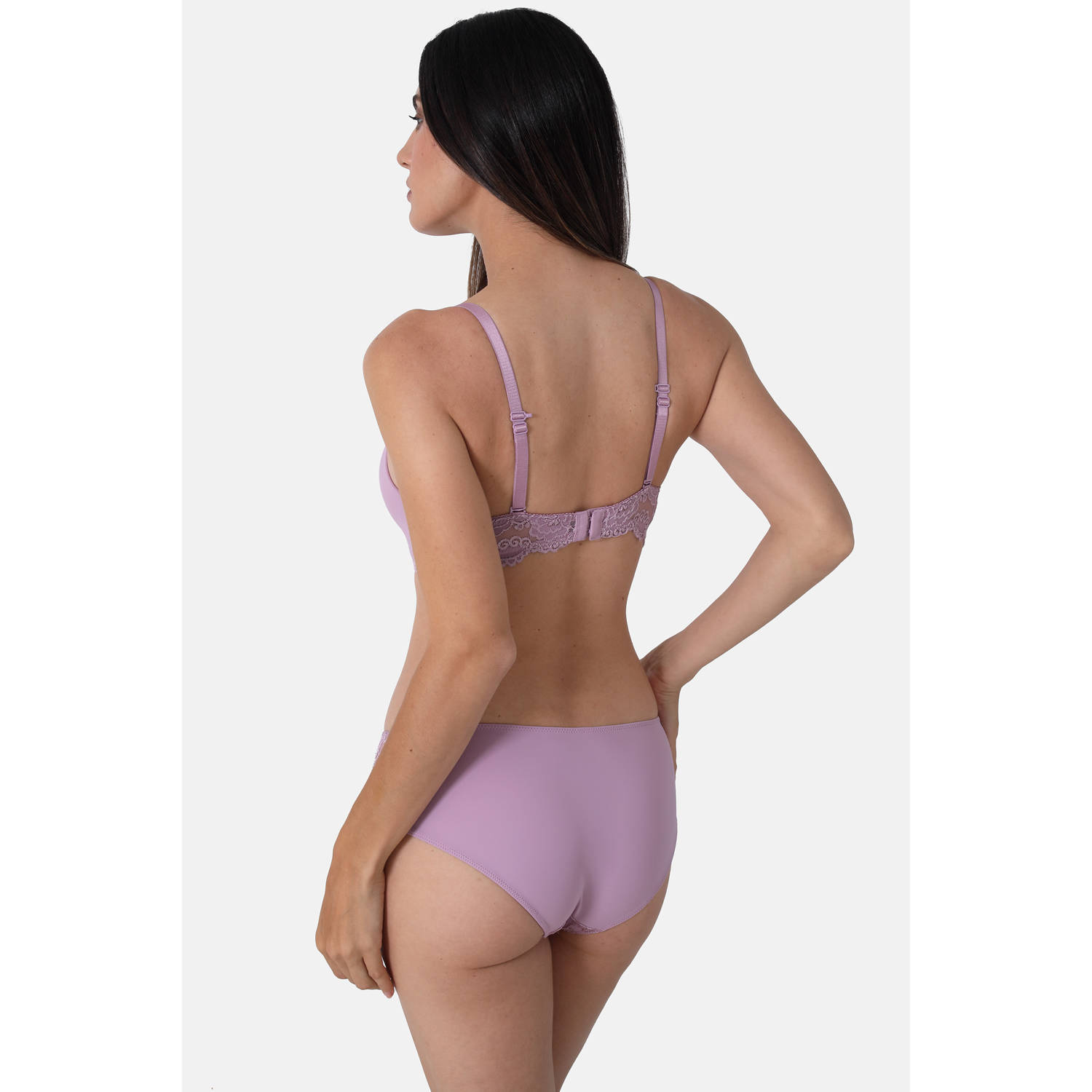 Sassa Mode slip Classic Lace lila