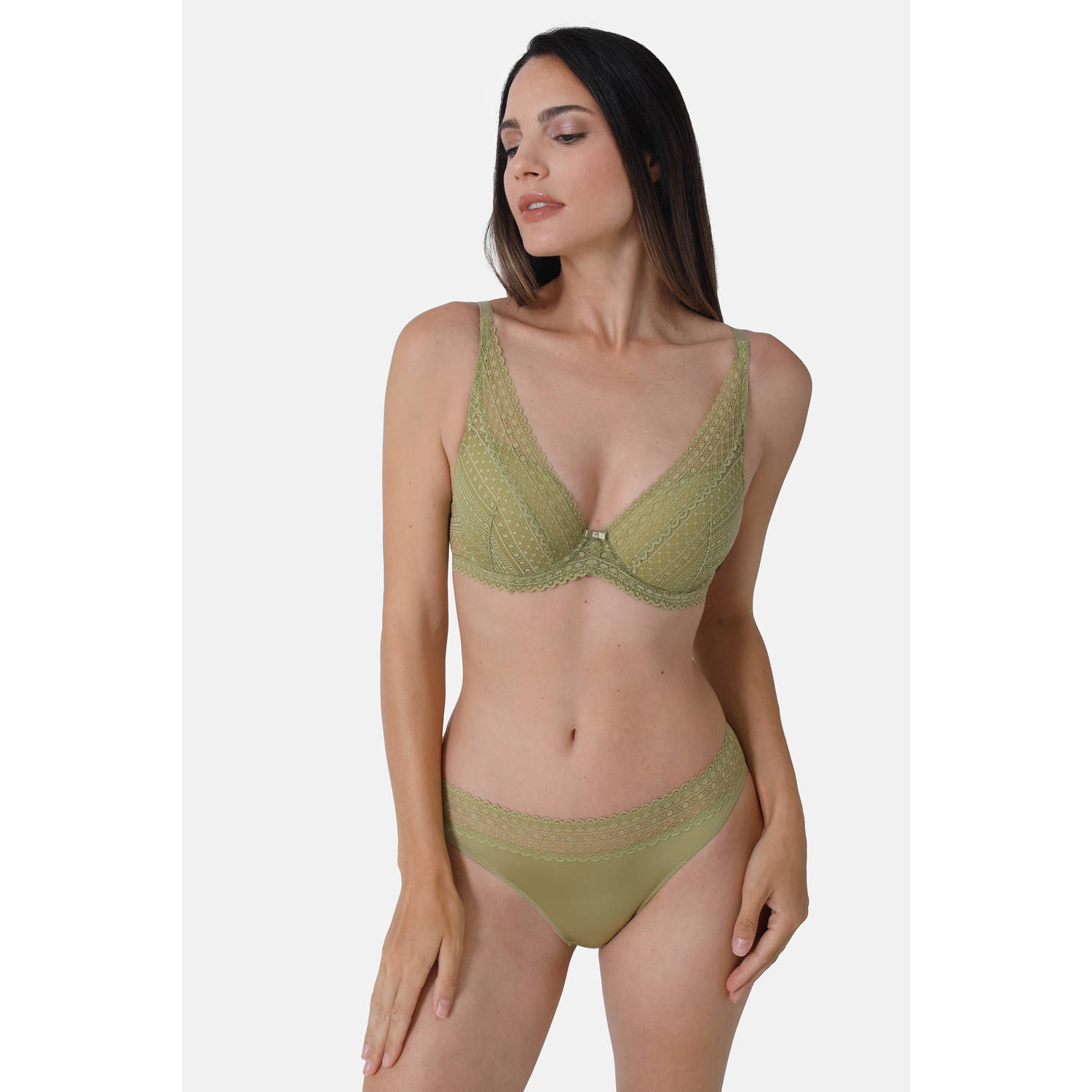 Sassa Mode voorgevormde beugelbh Tempting Passion limegroen