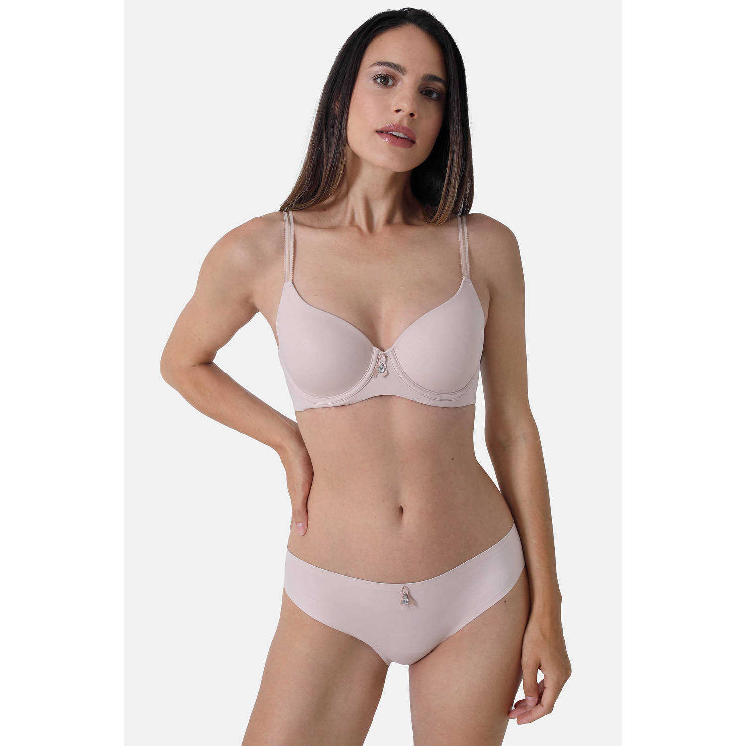 Sassa Mode voorgevormde beugelbh Sparkling Light lichtbeige