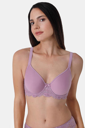 voorgevormde beugelbh Classic Lace lila