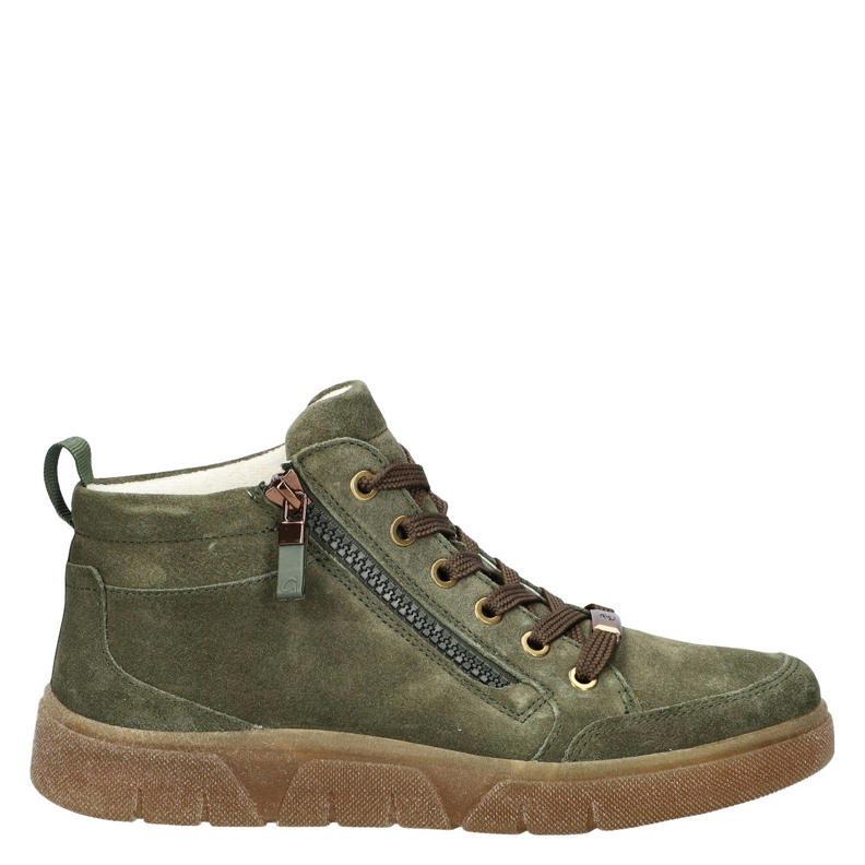 ARA Dames Rome Sneakers, wit, zilver, 42.5 EU