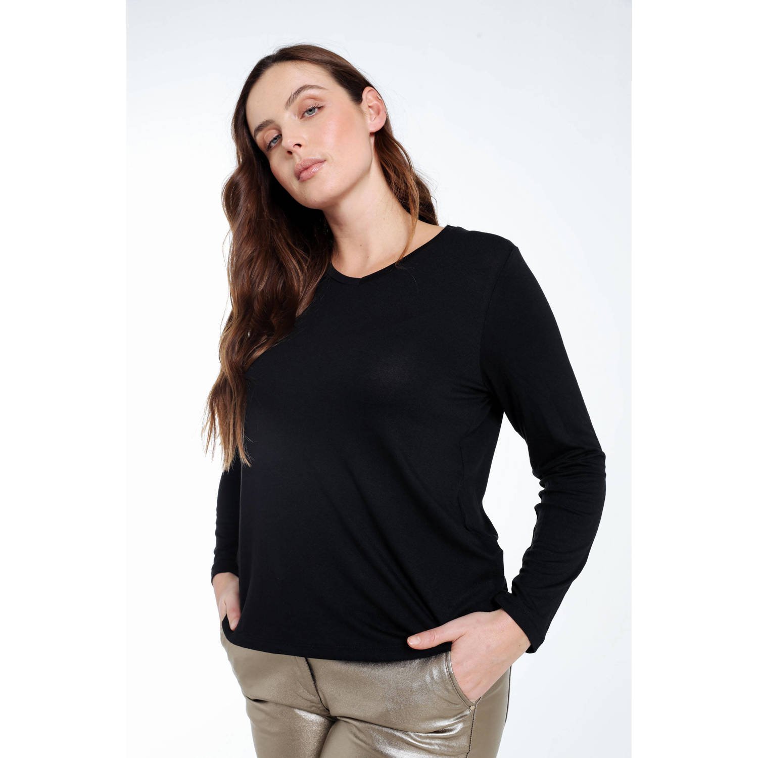 Paprika longsleeve zwart