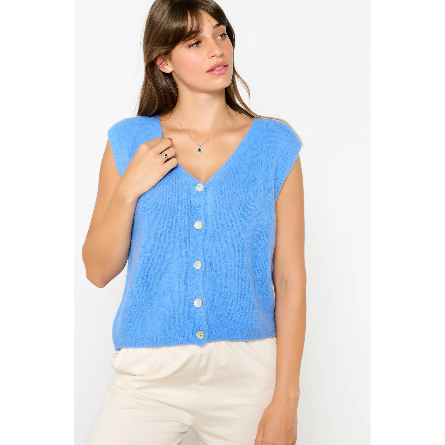 LOLALIZA vest blauw