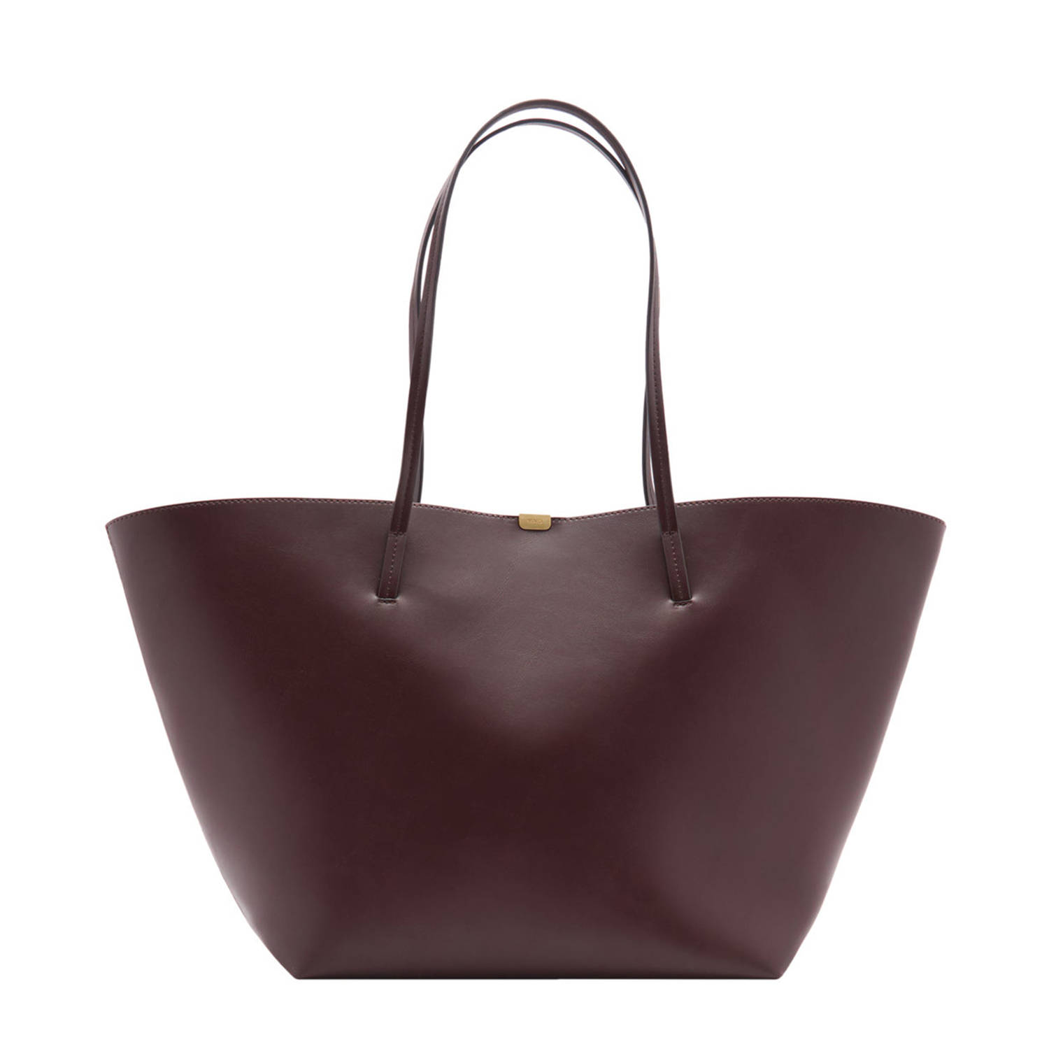 Mango shopper donkerbruin