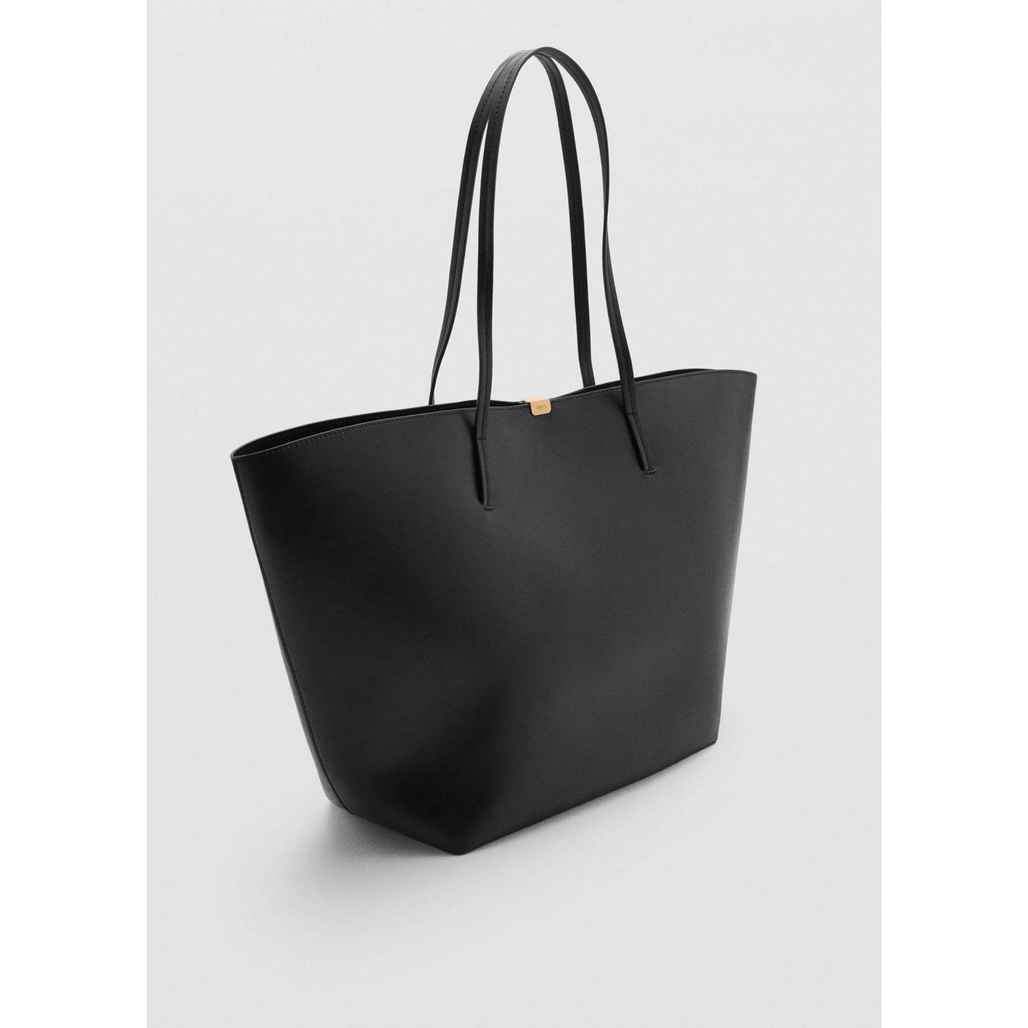 Mango shopper zwart