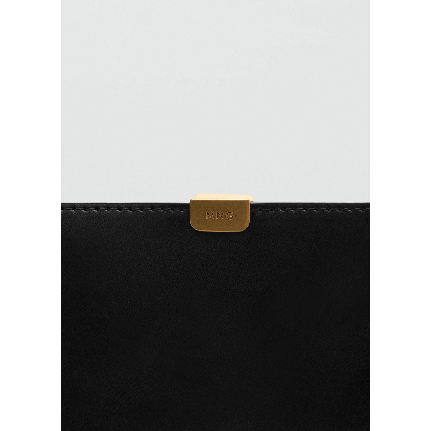 Mango shopper zwart