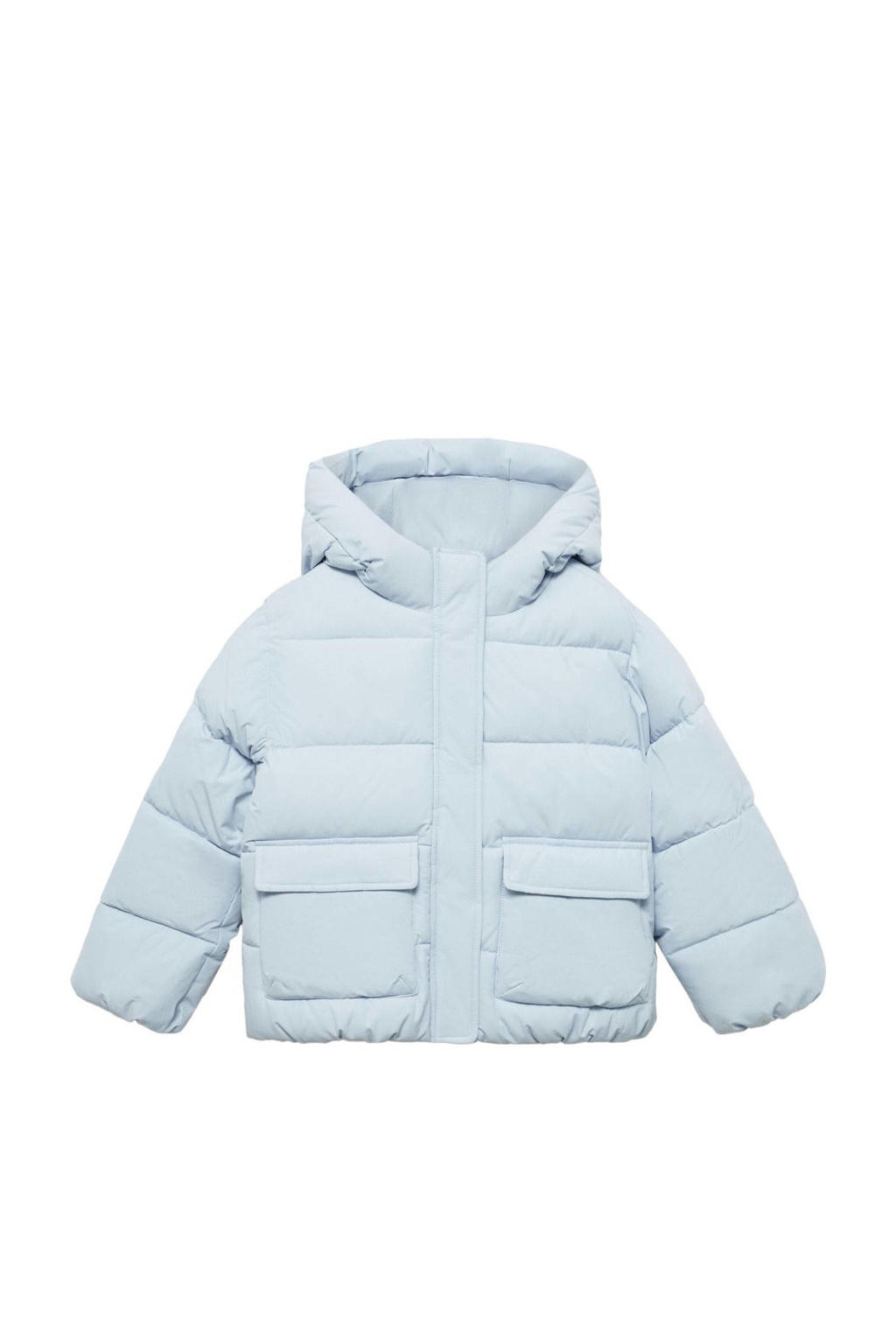 Gewatteerde jas voor meisjes, fleece, dik donsjack met bontkraag Gewatteerde jas voor meisjes, fleece, dik donsjack met bontkraag
