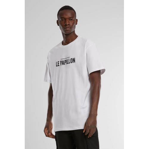 Upscale T-shirt met backprint wit afbeelding