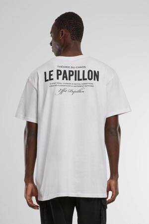 T-shirt met backprint wit