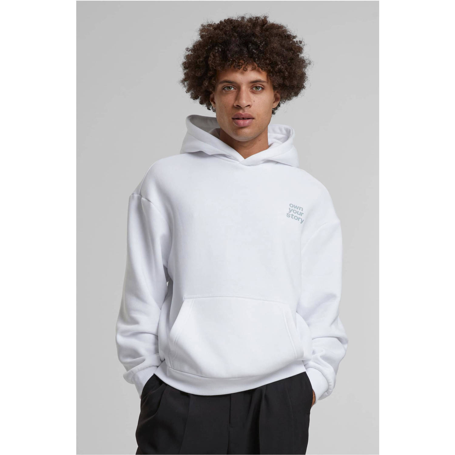 Upscale hoodie wit