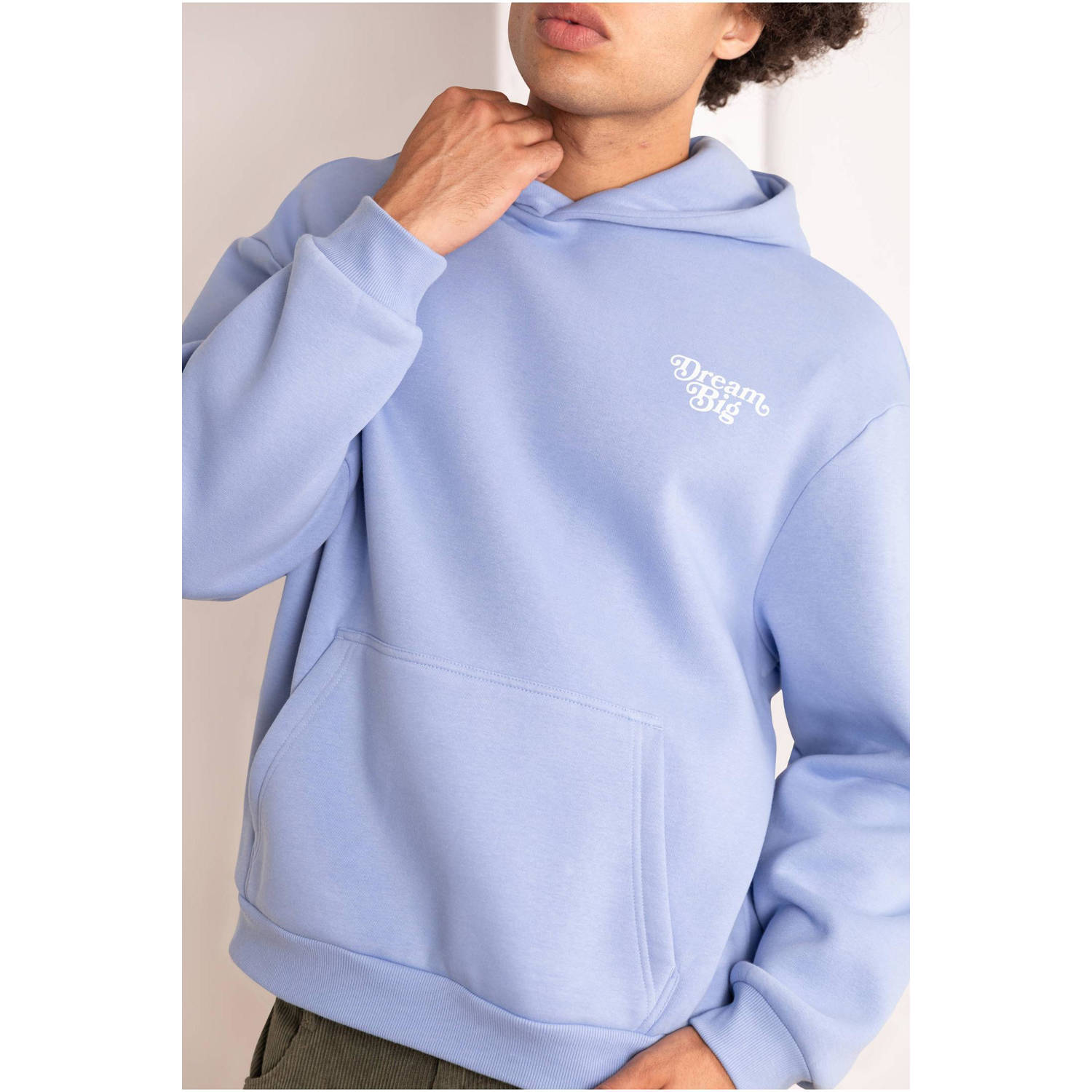 Upscale hoodie lichtblauw