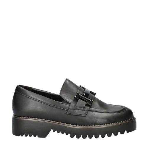 Gabor chunky leren loafers zwart afbeelding