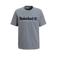Timberland T-shirt met logo grijs