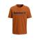 Timberland T-shirt met logo oranje