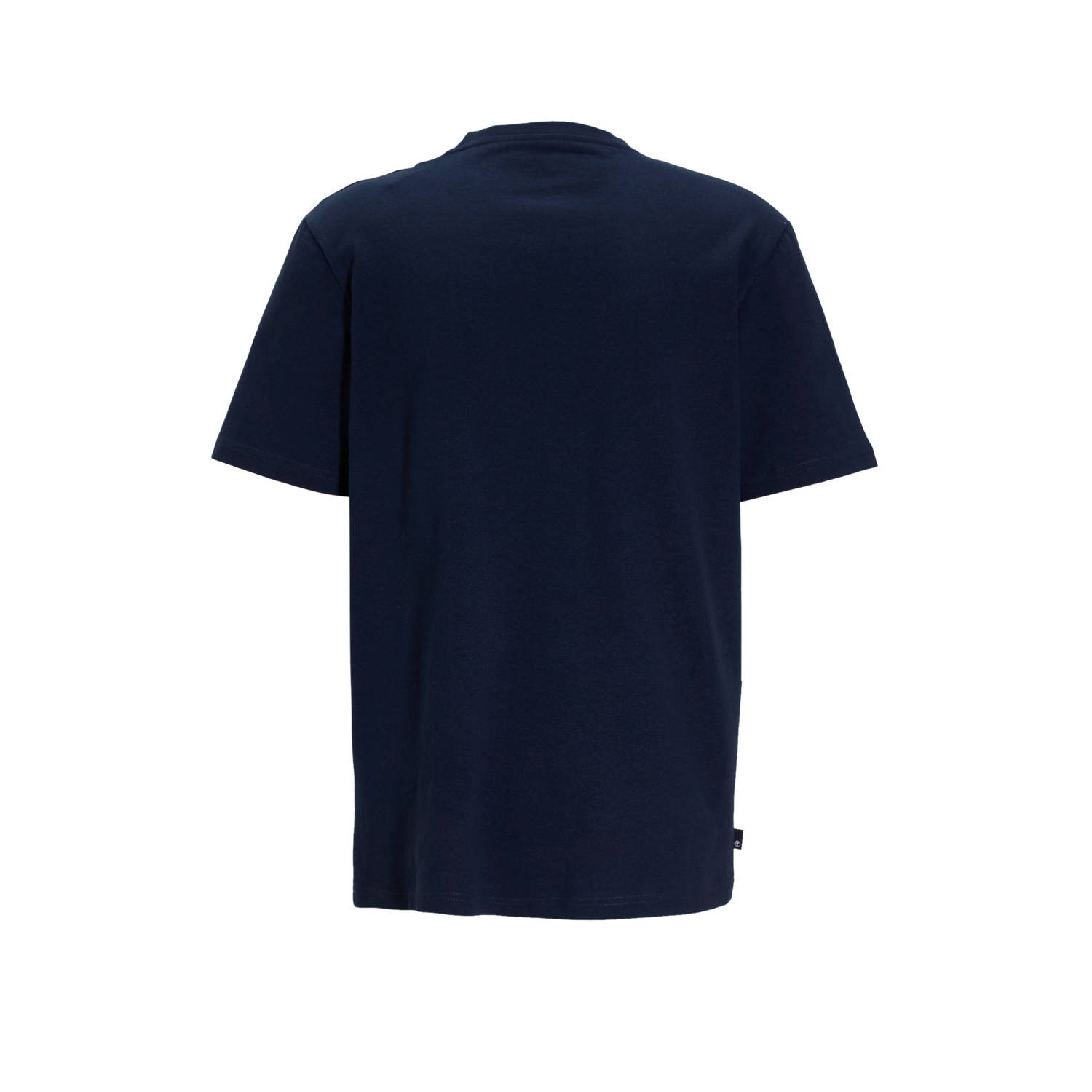 Timberland T-shirt met logo blauw