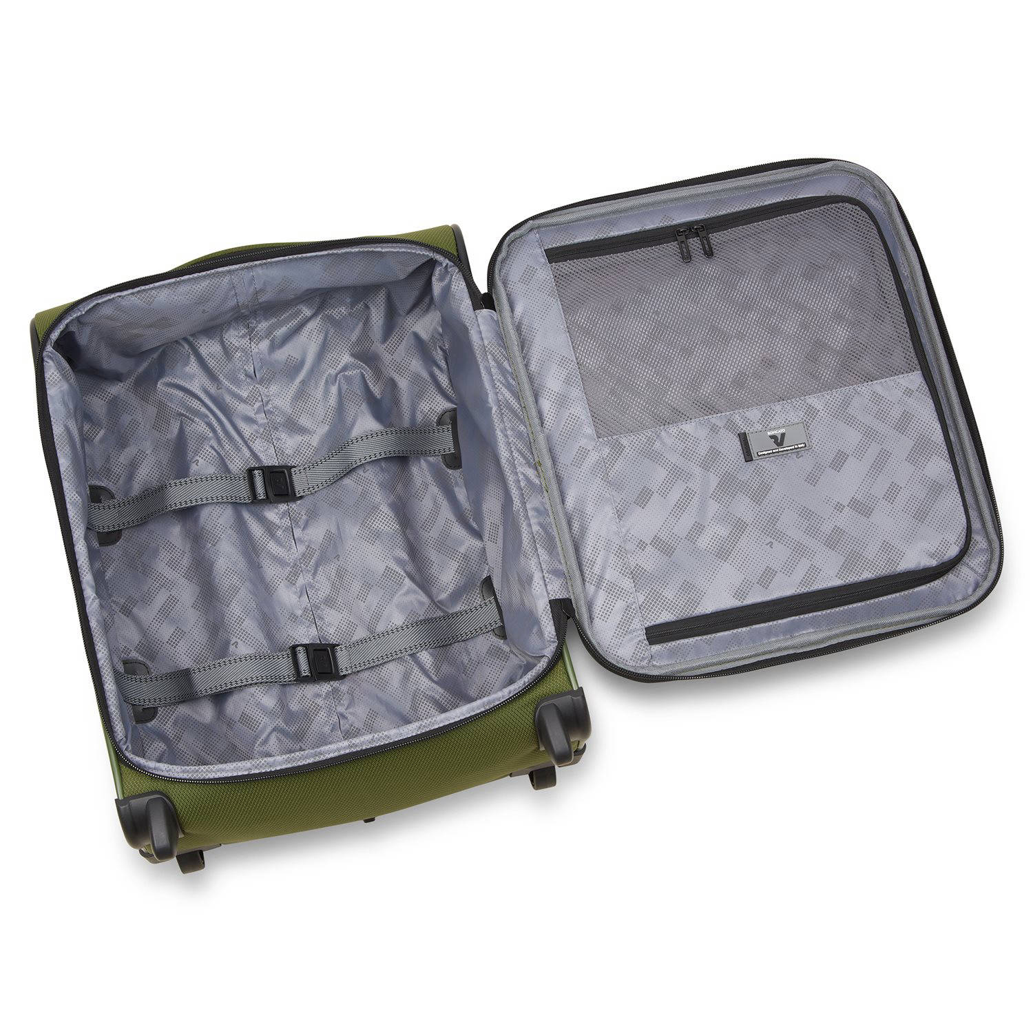 Roncato trolley Ironik 2.0 45 cm. groen